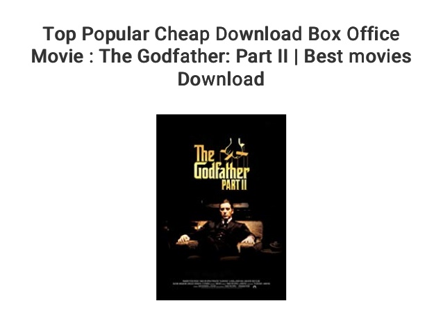 The Godfather Full Movie Download